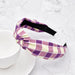 Bulk Jewelry Wholesale Headband Classic colored rainbow plaid JDC-HD-n075 Wholesale factory from China YIWU China