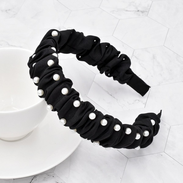 Bulk Jewelry Wholesale Headband  color Bubble double rows of pearls JDC-HD-n056 Wholesale factory from China YIWU China