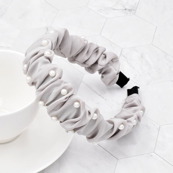 Bulk Jewelry Wholesale Headband  color Bubble double rows of pearls JDC-HD-n056 Wholesale factory from China YIWU China