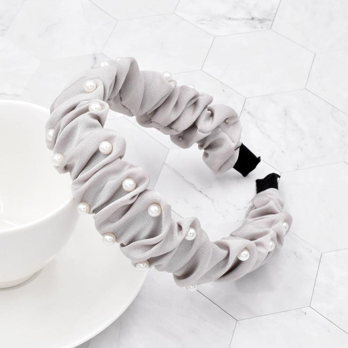 Bulk Jewelry Wholesale Headband  color Bubble double rows of pearls JDC-HD-n056 Wholesale factory from China YIWU China