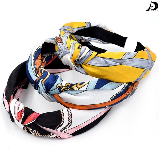 Bulk Jewelry Wholesale Headband  color chain knots the wide edges JDC-HD-n152 Wholesale factory from China YIWU China