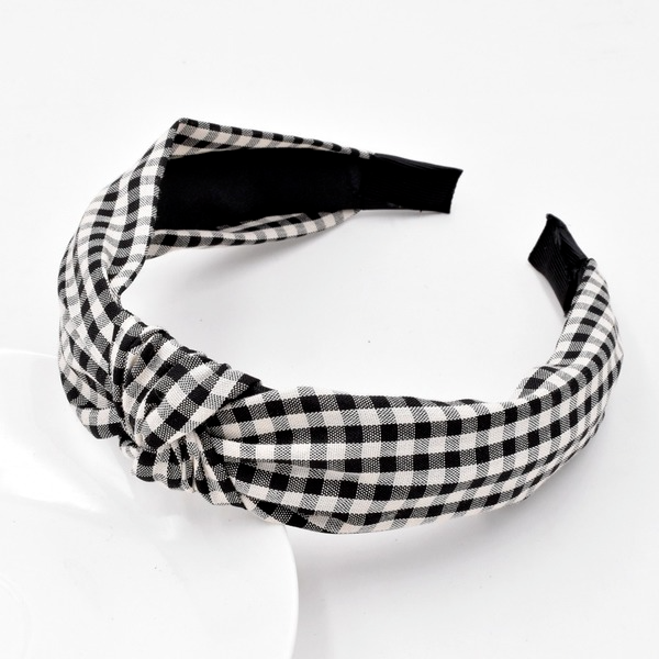 Bulk Jewelry Wholesale Headband color Classic retro check JDC-HD-n089 Wholesale factory from China YIWU China