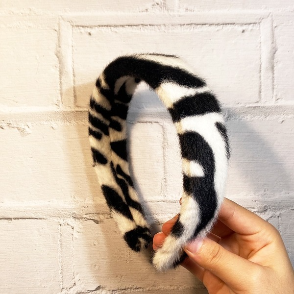 Bulk Jewelry Wholesale Headband  color Cloth Antique leopard print imitation fur JDC-HD-n153 Wholesale factory from China YIWU China