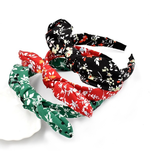 Bulk Jewelry Wholesale Headband  color Cloth small broken flower rabbit ear JDC-HD-n146 Wholesale factory from China YIWU China