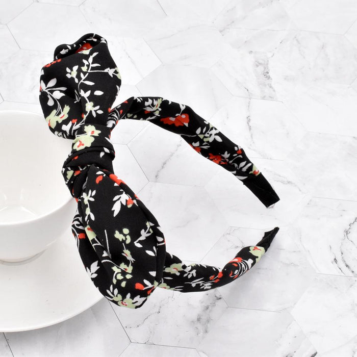 Bulk Jewelry Wholesale Headband  color Cloth small broken flower rabbit ear JDC-HD-n146 Wholesale factory from China YIWU China