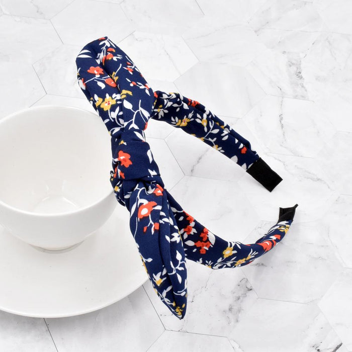 Bulk Jewelry Wholesale Headband  color Cloth small broken flower rabbit ear JDC-HD-n146 Wholesale factory from China YIWU China