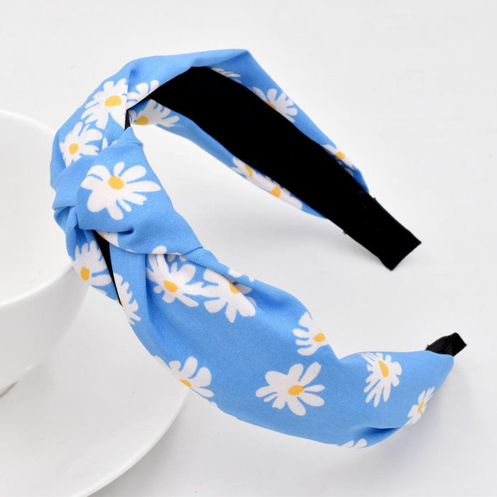 Bulk Jewelry Wholesale Headband  color Cloth small daisy flower JDC-HD-n150 Wholesale factory from China YIWU China