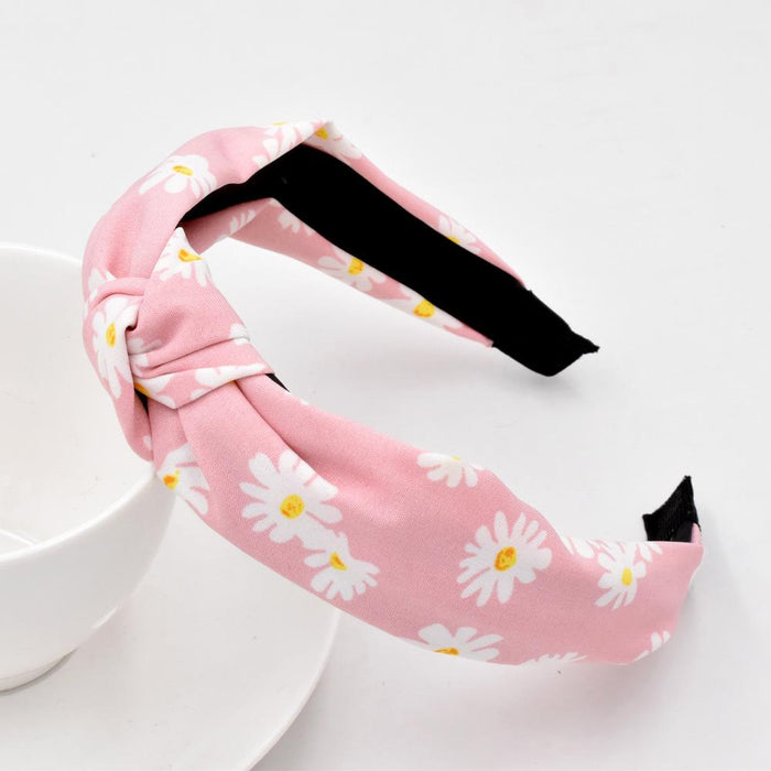 Bulk Jewelry Wholesale Headband  color Cloth small daisy flower JDC-HD-n150 Wholesale factory from China YIWU China