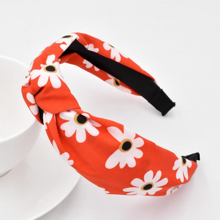 Bulk Jewelry Wholesale Headband  color Cloth small daisy flower JDC-HD-n150 Wholesale factory from China YIWU China