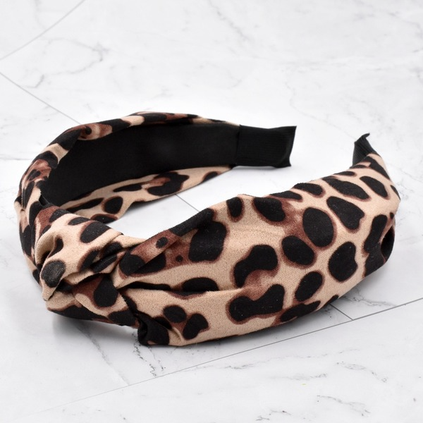 Bulk Jewelry Wholesale Headband  color Cloth Suede Leopard JDC-HD-n151 Wholesale factory from China YIWU China
