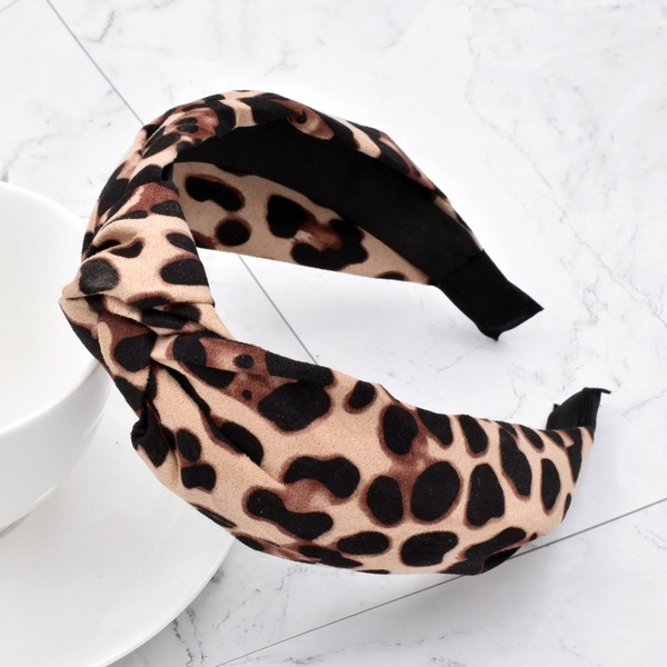Bulk Jewelry Wholesale Headband  color Cloth Suede Leopard JDC-HD-n151 Wholesale factory from China YIWU China