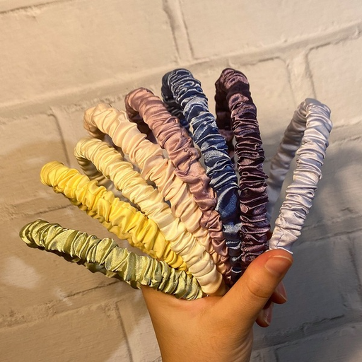 Bulk Jewelry Wholesale Headband  color cloth Teenage bubble folds JDC-HD-n093 Wholesale factory from China YIWU China