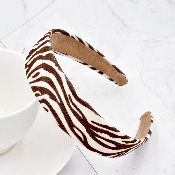 Bulk Jewelry Wholesale Headband  color Cloth Zebra pattern JDC-HD-n158 Wholesale factory from China YIWU China