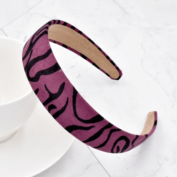 Bulk Jewelry Wholesale Headband  color Cloth Zebra pattern JDC-HD-n158 Wholesale factory from China YIWU China