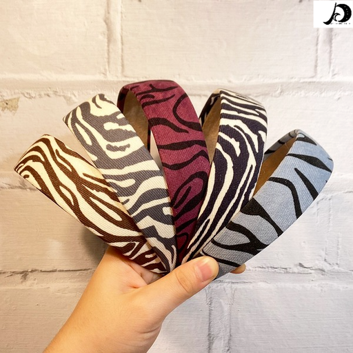 Bulk Jewelry Wholesale Headband  color Cloth Zebra pattern JDC-HD-n158 Wholesale factory from China YIWU China
