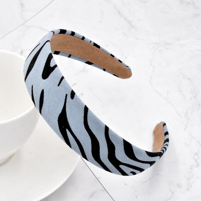 Bulk Jewelry Wholesale Headband  color Cloth Zebra pattern JDC-HD-n158 Wholesale factory from China YIWU China