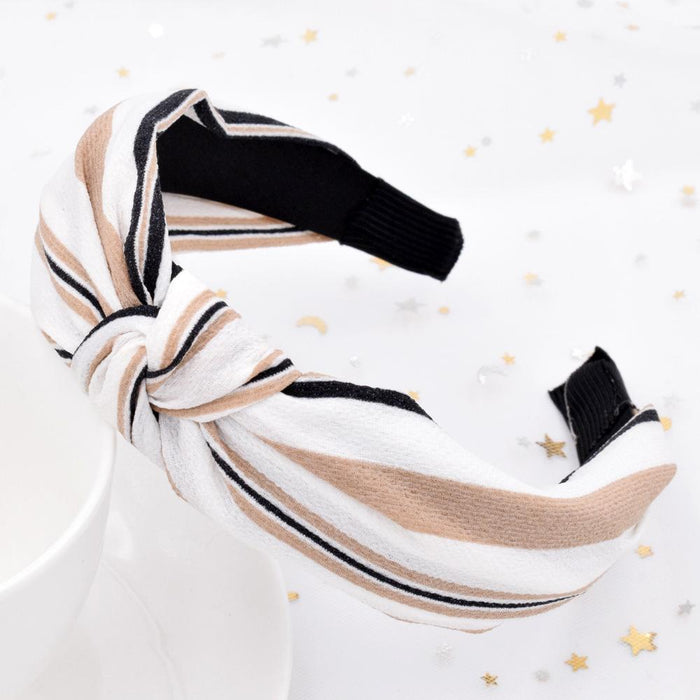 Bulk Jewelry Wholesale Headband  color Cross check fabric color matching JDC-HD-n096 Wholesale factory from China YIWU China