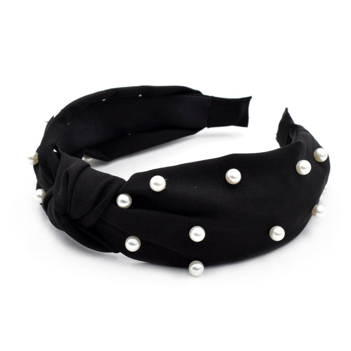 Bulk Jewelry Wholesale Headband  color Cross solid nail pearl JDC-HD-n060 Wholesale factory from China YIWU China