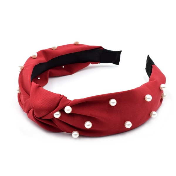 Bulk Jewelry Wholesale Headband  color Cross solid nail pearl JDC-HD-n060 Wholesale factory from China YIWU China