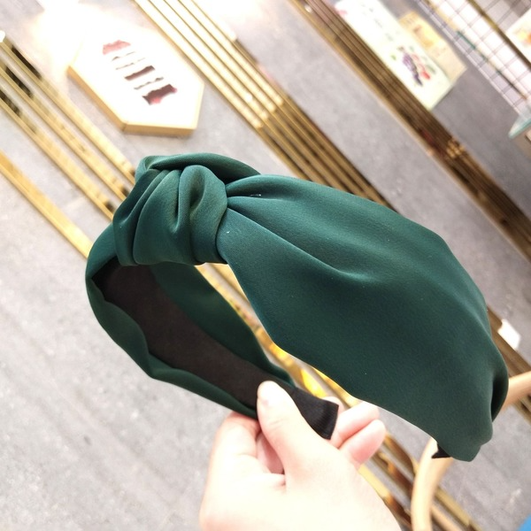 Bulk Jewelry Wholesale headband color Fabric cross knots JDC-HD-O084 Wholesale factory from China YIWU China