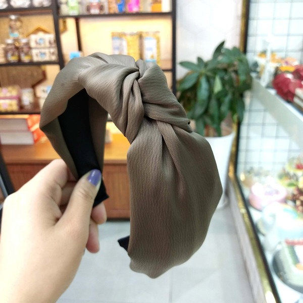 Bulk Jewelry Wholesale headband color Fabric cross knots JDC-HD-O084 Wholesale factory from China YIWU China