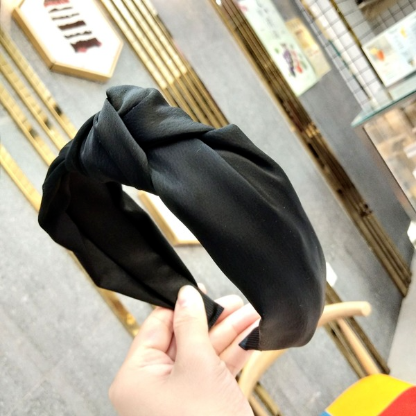 Bulk Jewelry Wholesale headband color Fabric cross knots JDC-HD-O084 Wholesale factory from China YIWU China