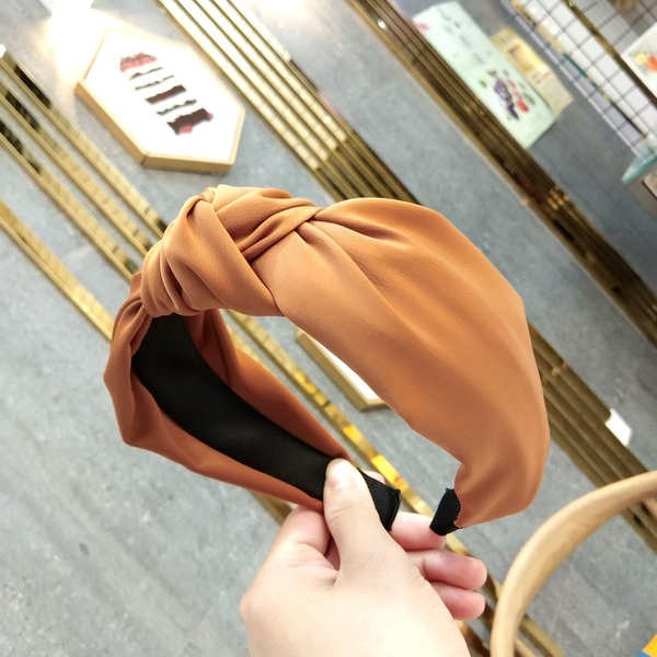 Bulk Jewelry Wholesale headband color Fabric cross knots JDC-HD-O084 Wholesale factory from China YIWU China