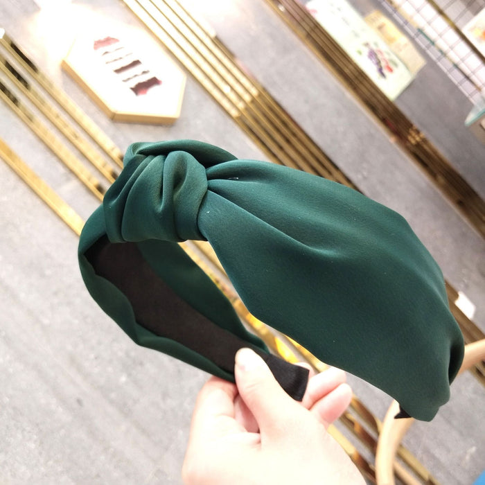 Bulk Jewelry Wholesale headband color Fabric cross knots JDC-HD-O084 Wholesale factory from China YIWU China