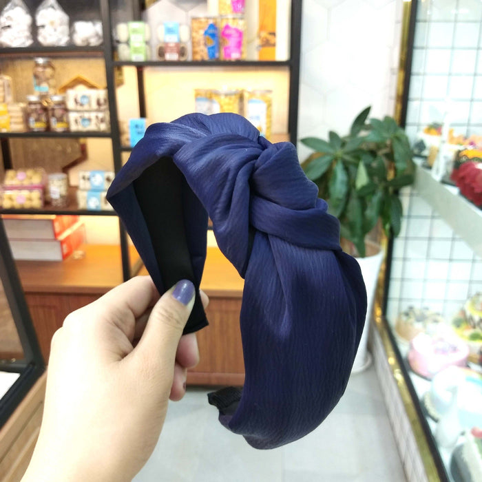 Bulk Jewelry Wholesale headband color Fabric cross knots JDC-HD-O084 Wholesale factory from China YIWU China