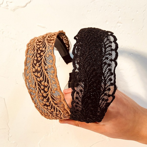 Bulk Jewelry Wholesale Headband color Fabric hollow floret JDC-HD-n083 Wholesale factory from China YIWU China