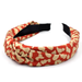 Bulk Jewelry Wholesale Headband  color fabric Leopard cross knot JDC-HD-n137 Wholesale factory from China YIWU China