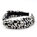 Bulk Jewelry Wholesale Headband  color fabric Leopard cross knot JDC-HD-n137 Wholesale factory from China YIWU China