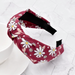 Bulk Jewelry Wholesale Headband  color fabric Little daisies knotted flowers JDC-HD-n124 Wholesale factory from China YIWU China