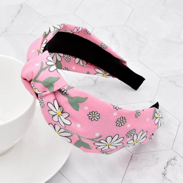 Bulk Jewelry Wholesale Headband  color fabric Little daisies knotted flowers JDC-HD-n124 Wholesale factory from China YIWU China