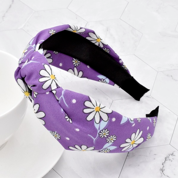 Bulk Jewelry Wholesale Headband  color fabric Little daisies knotted flowers JDC-HD-n124 Wholesale factory from China YIWU China