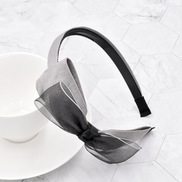 Bulk Jewelry Wholesale Headband  color fabric Mesh bow  metal buckle JDC-HD-n136 Wholesale factory from China YIWU China