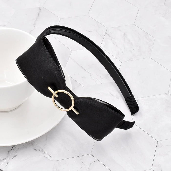 Bulk Jewelry Wholesale Headband  color fabric Mesh bow  metal buckle JDC-HD-n136 Wholesale factory from China YIWU China