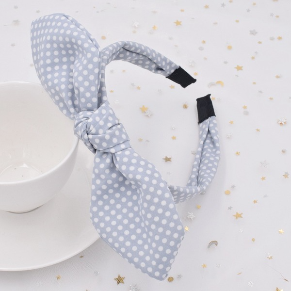 Bulk Jewelry Wholesale Headband  color fabric polka dot JDC-HD-n128 Wholesale factory from China YIWU China