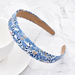 Bulk Jewelry Wholesale Headband  color fabric Retro small floral JDC-HD-n131 Wholesale factory from China YIWU China