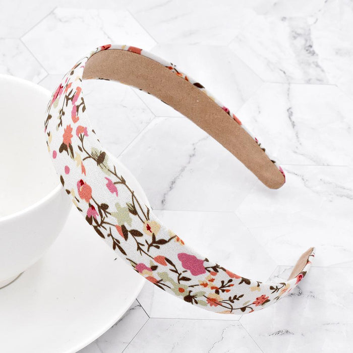 Bulk Jewelry Wholesale Headband  color fabric Retro small floral JDC-HD-n131 Wholesale factory from China YIWU China