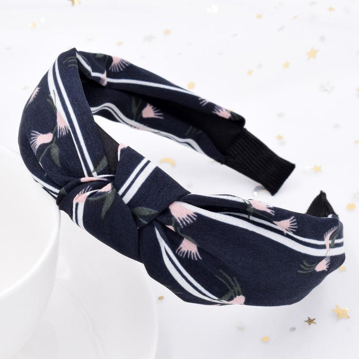 Bulk Jewelry Wholesale Headband  color fabrics Dandelion knotted JDC-HD-n052 Wholesale factory from China YIWU China