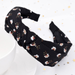 Bulk Jewelry Wholesale Headband  color fabrics Dandelion knotted JDC-HD-n052 Wholesale factory from China YIWU China