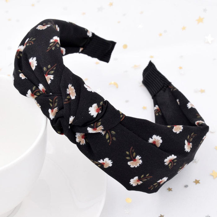 Bulk Jewelry Wholesale Headband  color fabrics Dandelion knotted JDC-HD-n052 Wholesale factory from China YIWU China