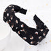 Bulk Jewelry Wholesale Headband  color fabrics Dandelion knotted JDC-HD-n052 Wholesale factory from China YIWU China