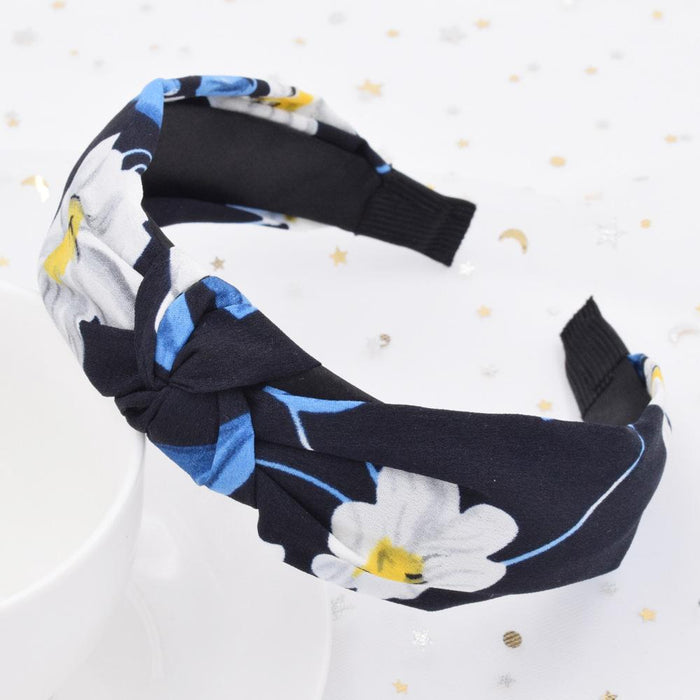 Bulk Jewelry Wholesale Headband  color fabrics Dandelion knotted JDC-HD-n052 Wholesale factory from China YIWU China