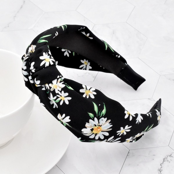 Bulk Jewelry Wholesale Headband  color fabrics Flower daisy JDC-HD-n037 Wholesale factory from China YIWU China
