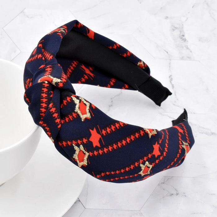 Bulk Jewelry Wholesale Headband  color fabrics Gold powder stars JDC-HD-n111 Wholesale factory from China YIWU China