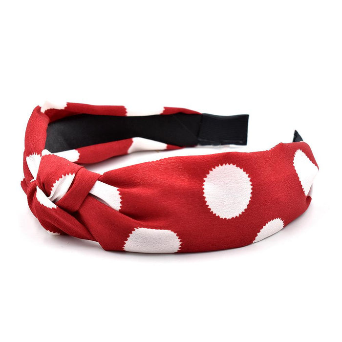 Bulk Jewelry Wholesale Headband  color fabrics Knot wave point JDC-HD-n038 Wholesale factory from China YIWU China