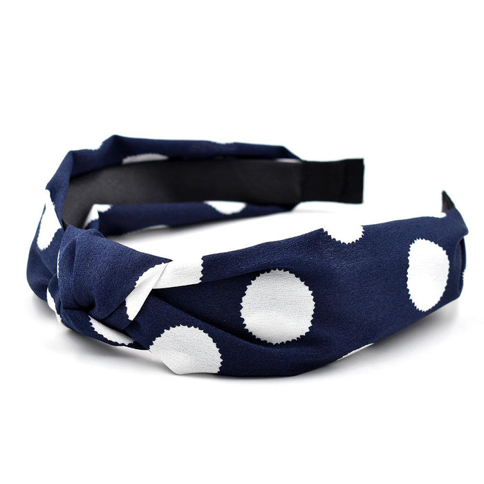 Bulk Jewelry Wholesale Headband  color fabrics Knot wave point JDC-HD-n038 Wholesale factory from China YIWU China