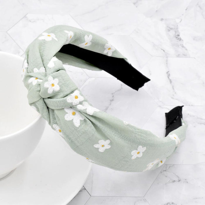 Bulk Jewelry Wholesale Headband  color fabrics Knotted flowers JDC-HD-n114 Wholesale factory from China YIWU China